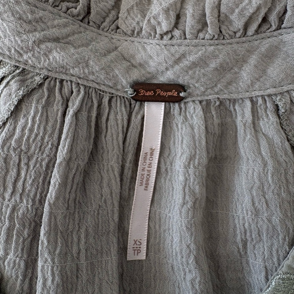 Free People Sivan Blouse, like new! - Picture 6 of 8